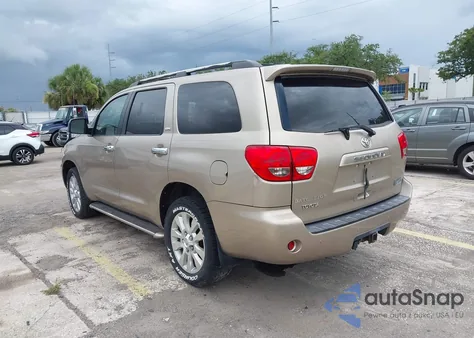 2008 Toyota Sequoia Sr5 из США, поврежденный, VIN 5TDZY64A48S012750